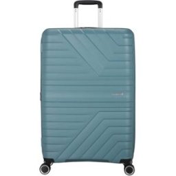 American Tourister Flytwist 78cm 4-Wheel Expandable Suitcase - Storm Blue