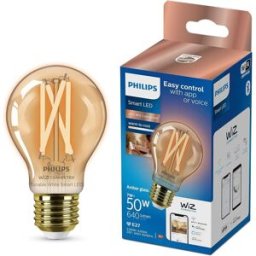 Philips WiZ E27 50W LED Cool white & warm white A60 Dimmable Light Bulb