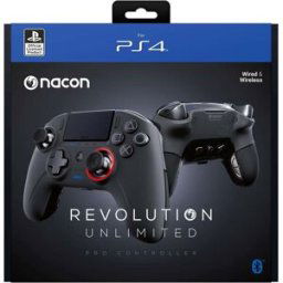 Nacon Revolution Unlimited Pro Gamepad for PlayStation 4 - Black, Used - Like New