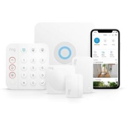 Ring Alarm Pack - Smart Home Security System by Amazon, Assisted Monitoring Option, Works with Alexa, No Long-Term Commitments, New