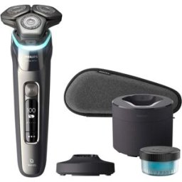 Philips Series 9000 S9987/55 Electric Shaver – Wet & Dry, SkinIQ, Lift & Cut, with Trimmer & Accessories