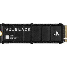 WD_BLACK SN850P 4TB PS5 SSD – Officially Licensed for PlayStation 5, Up to 7300MB/s, M.2 2280 PCIe NVMe, Exclusive Heatsink Design, Internal Gaming SSD, Black, New