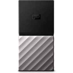 Western Digital WD My Passport Portable SSD 1TB, Black/Silver, New