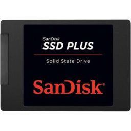 Gadcet Dagenham SanDisk SSD PLUS 480GB SATA III 2.5-Inch Internal SSD, SDSSDA-480G-G26, Black