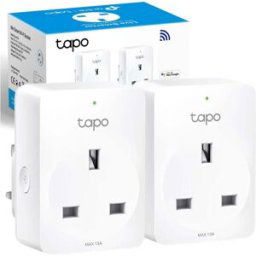 Tapo P100 Wi-Fi Smart Plug (2-Pack) – Alexa & Google Home Compatible, No Hub Required, Wireless Smart Socket, New