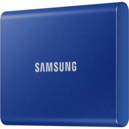 Cashtro Ltd SAMSUNG T7 Portable External SSD - 1 TB, Blue, New