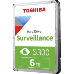 Toshiba 6TB S300 Surveillance HDD - 3.5' SATA Internal Hard Drive - HDWT720UZSVA, New