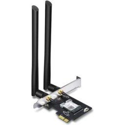 TP-LINK Ac1200 Dual Band Wi-Fi Bluetooth 4.2 Pci Express Adapter - Black, New