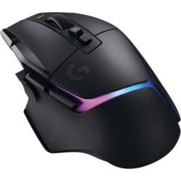 Logitech G502 X PLUS LIGHTSPEED Wireless RGB Gaming Mouse, HERO 25K Sensor, LIGHTFORCE Hybrid Switches, Compatible with PC/macOS/Windows - Black, New
