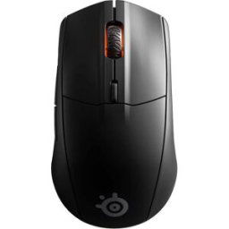 SteelSeries Rival 3 Wireless Gaming Mouse, 400+ Hour Battery, Dual Wireless (2.4GHz & Bluetooth 5.0), 18,000 CPI, 60M Clicks - Black