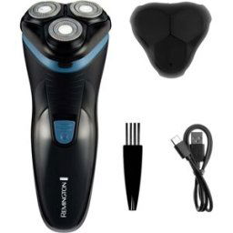 Gadcet Dagenham REMINGTON R1 Style Series Rotary Shaver - Black & Blue, New