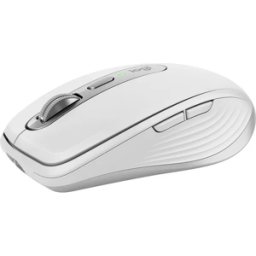 Logitech MX Anywhere 3S for Mac Wireless Darkfield Mouse - Pale Grey, New