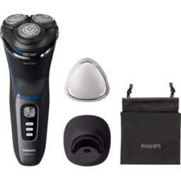 Philips Series 3000 S3344/13 Wet & Dry Rotary Shaver - Dark Moon, New