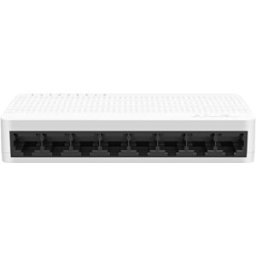 Tenda 8-Port 10/100Mbps Fast Network Switch (S108) – White, New