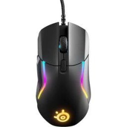 SteelSeries Rival 5 Gaming Mouse, 18,000 CPI Sensor, 9 Programmable Buttons, 85g, FPS, MOBA, MMO, Battle Royale, Black, New