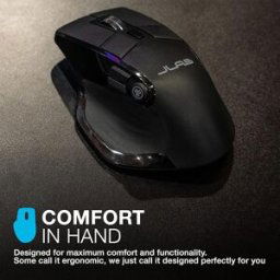 Gadcet Dagenham JLab Epic Bluetooth Mouse – Rechargeable Wireless, OLED Display, Tri-Mode (BT 5.2/2.4GHz), Silent, Multi-Device, for Laptop/PC/Mac/iPad, New