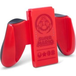 PowerA Joy-Con Comfort Grip for Nintendo Switch, OLED & Lite – Super Mario Red Edition, Officially Licensed, New