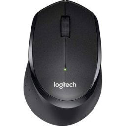 Logitech B330 SILENT PLUS Wireless Mouse, 2.4GHz, USB Nano Receiver, 1000 DPI, PC/Mac/Laptop/Chromebook Compatible - Black, New