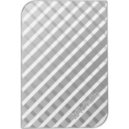 Verbatim 53198 2TB Portable USB 3.0 Hard Drive - Silver, New