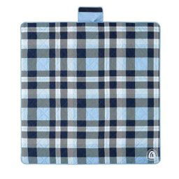 Sierra Designs Waterproof Outdoor Picnic Blanket Camping Reversible 182x182cm - Blue Plaid