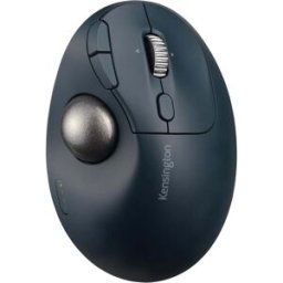 Kensington Pro Fit Ergo TB550 Rechargeable Bluetooth Trackball Mouse, 34mm Thumb Control, 4D Scroll Wheel, 51% Recycled Plastic (K72196WW), New
