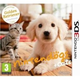 Nintendogs + Cats - Golden Retriever + New Friends (Nintendo 3DS), Used - Without Case