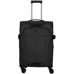 Travelite Briize 67cm 4-Wheel Expandable Medium Suitcase - Black