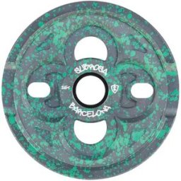 Subrosa Barcelona Freestyle BMX Sprocket (Teal Drip - 25T) - Teal;Black