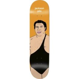 Enjoi Body Slam R7 Skateboard Deck (Pilz) - Orange;Black;Brown - Size: 8.25