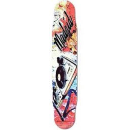 Madrid Fiberglass Longboard Deck (Turntable) - Red