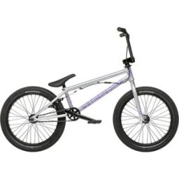 Wethepeople Versus 20" BMX Stunt Bike (Hologram Silver) - Silver;Black;Purple - Size: 20.65