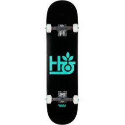 Habitat Skateboards Habitat Pod Complete Skateboard (Black) - Black;Teal - Size: 8