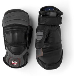 Hestra Impact Racing Junior Mittens (Black) - Black;Red - Size: 4