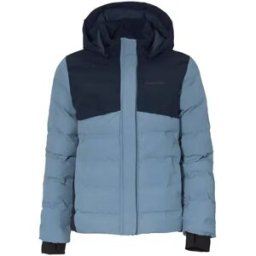 Didriksons Leja Girls Ski jacket (Clay Blue) - Blue - Size: 140