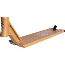 North Scooters North Horizon Badger Stunt Scooter Deck (Matte Cedar) - Brown - Size: 21.7