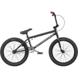 Wethepeople CRS 20" FC BMX Stunt Bike (Matt Black) - Black;Silver;Red - Size: 20.25