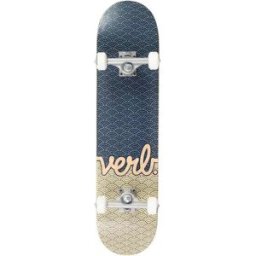 Verb Waves Complete Skateboard (Navy) - Blue;White - Size: 7.75