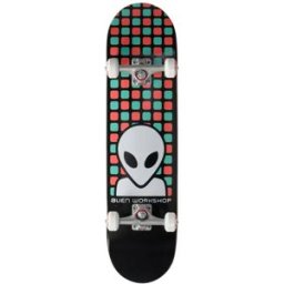 Alien Workshop Matrix Complete Skateboard (Black) - Black;Red;White - Size: 8