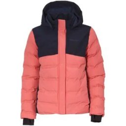 Didriksons Leja Girls Ski jacket (Peach Rose) - Pink;Blue - Size: 130