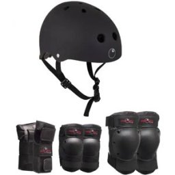 Eight Ball Combo Pack (Black) - Black - Size: Junior