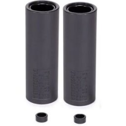 Wethepeople Temper BMX Bike Pegs 2-Pack (Black) - Black