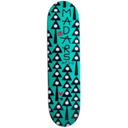 Element Earth Revolution Skateboard Deck (Madars) - Yellow;Green;Black - Size: 8.38