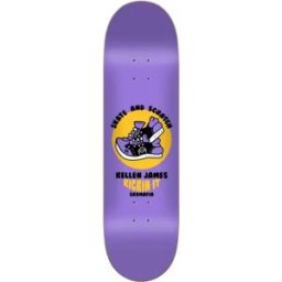 Sk8mafia Skate & Scratch Skateboard Deck (Kellen James) - Purple;Yellow;Black - Size: 8.6