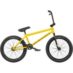 Wethepeople Justice 20" BMX Stunt Bike (Matt Taxi Yellow) - Yellow;Black - Size: 20.75
