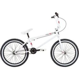 Stolen Overlord 20'' BMX Stunt Bike (Snow Blind White) - White - Size: 20.75
