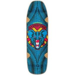 Hydroponic Bullet Pool Shape Skateboard Deck (Mike Pool Shape) - Blue - Size: 8.75
