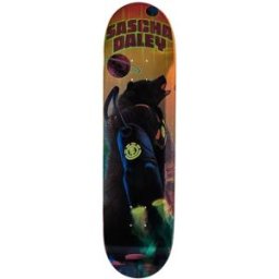 Element Future Nature Skateboard Deck (Sascha) - Orange;Black;Blue - Size: 8.25