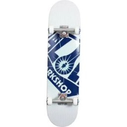 Alien Workshop OG Burst Complete Skateboard (White) - White - Size: 7.75