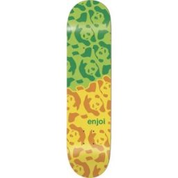 Enjoi Cornacopia HYB Skateboard Deck (Green) - Green;Yellow - Size: 8