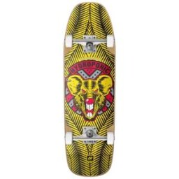 Hydroponic Bullet Pool Shape Mike Complete Skateboard (Yellow) - Yellow - Size: 8.75